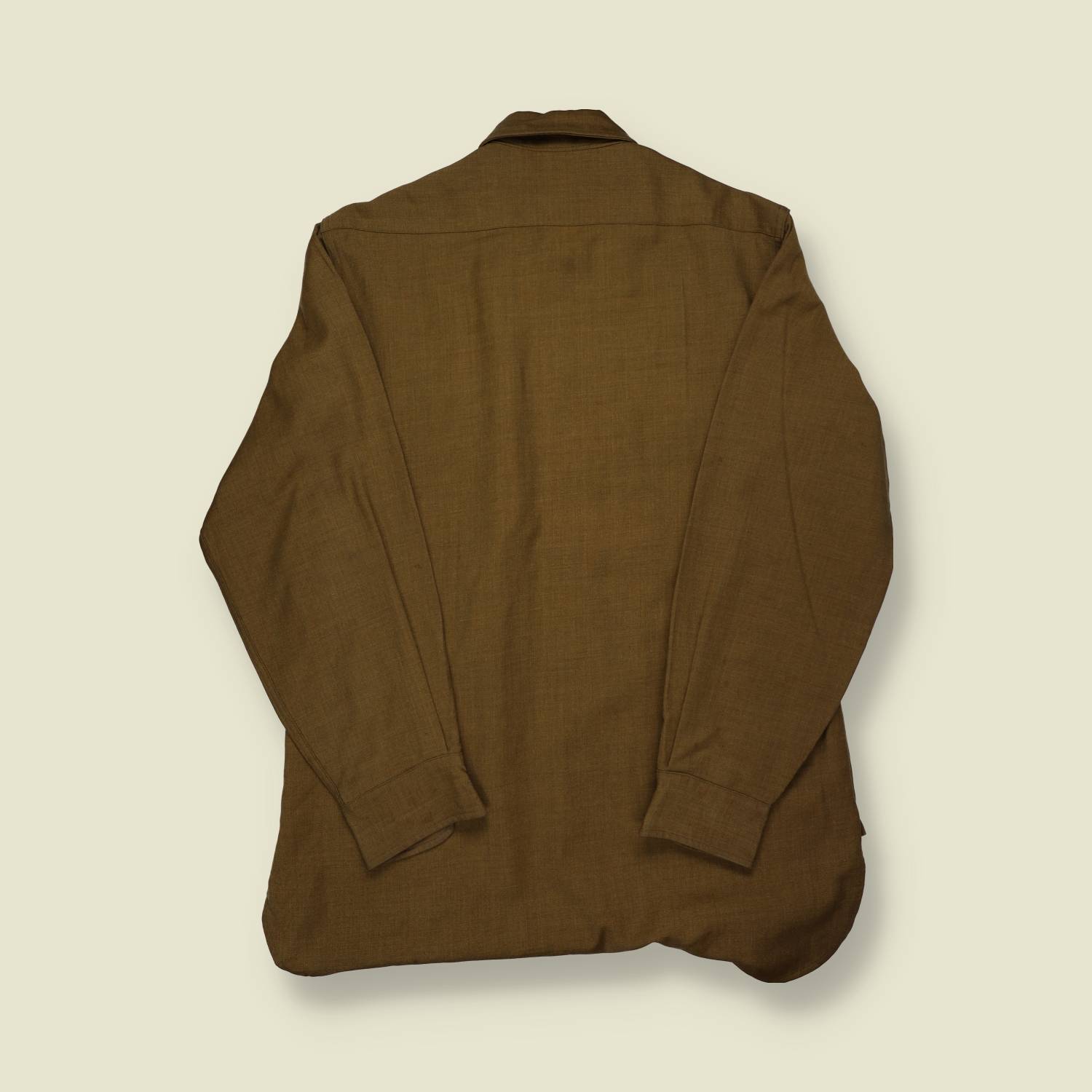 1940s | U.S. Military | Wool Field Shirt – Olive Drab - S
