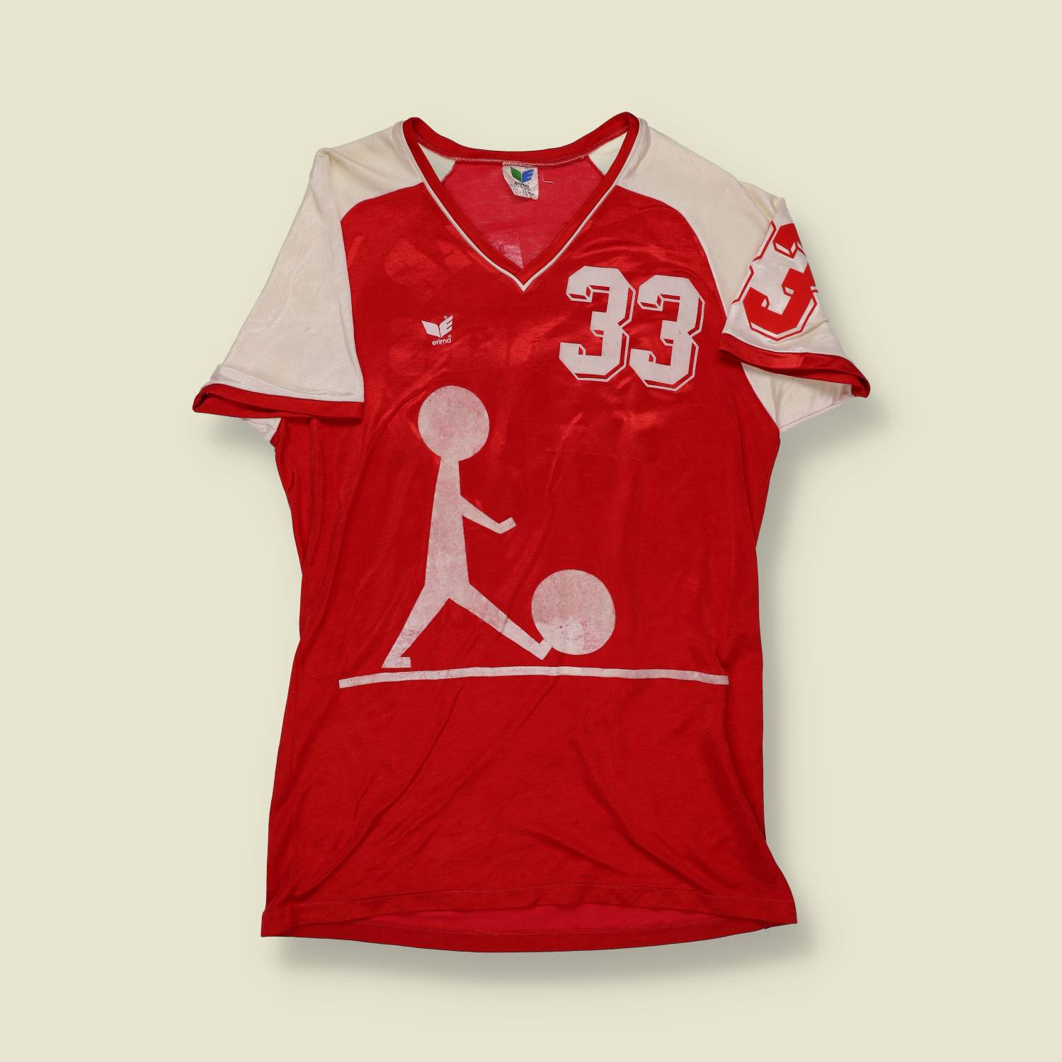 1970s | Erima | Birrer Kickers Schötz Football Jersey – No. 33 - XS