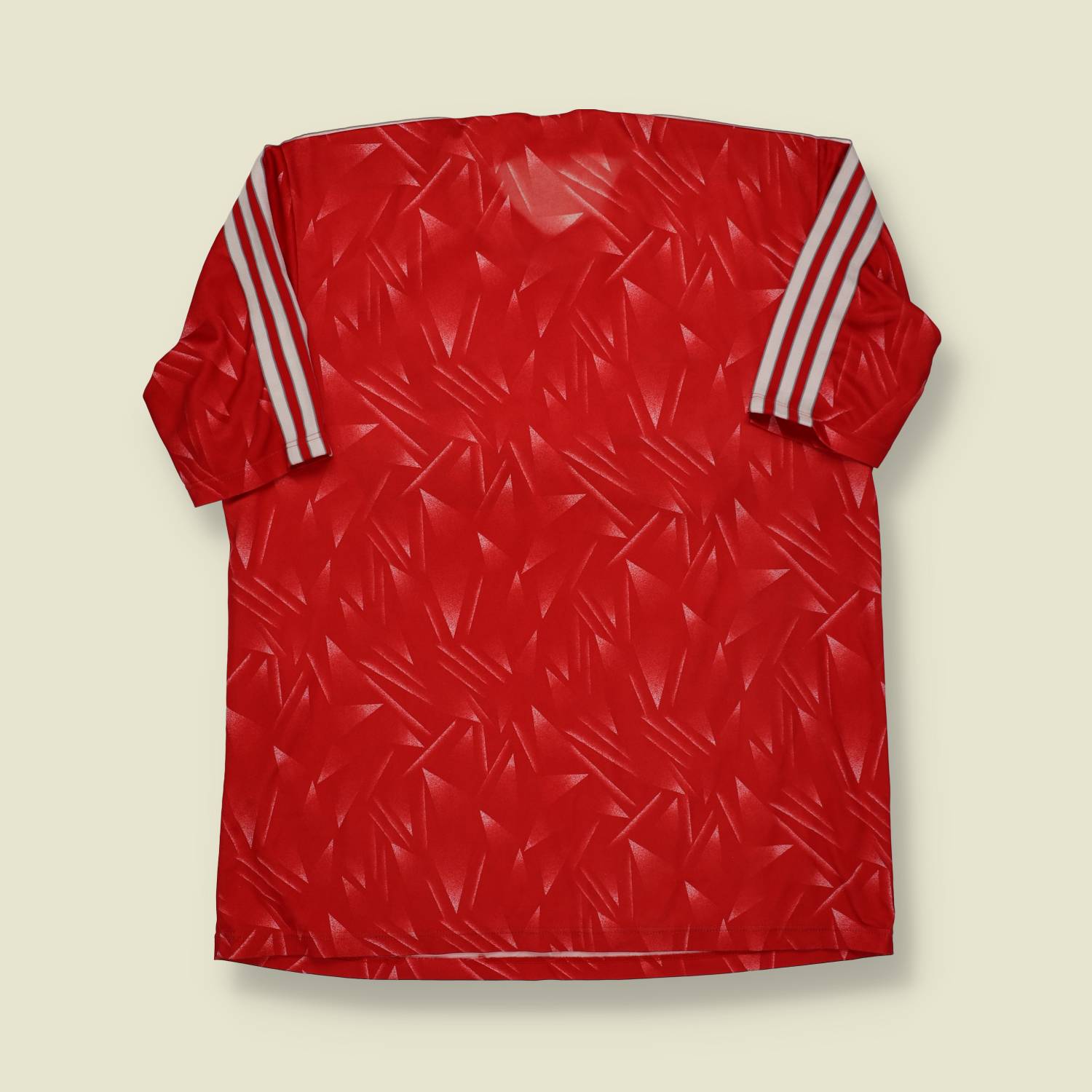1989–1991 | Adidas | Liverpool F.C. Home Shirt – “Candy” Sponsor - S/M