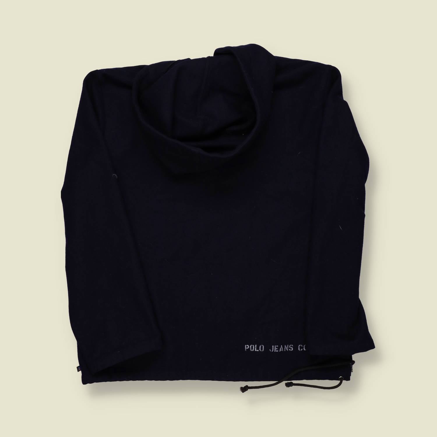 1990s | Ralph Lauren | Wool Smock – Navy - M