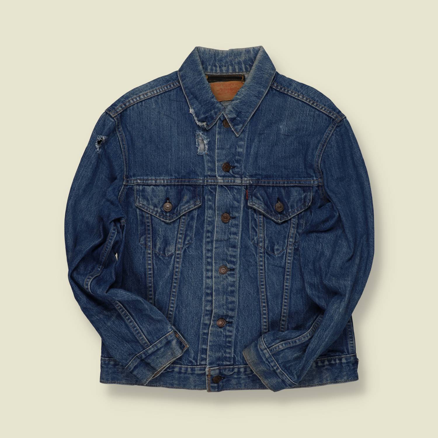 1970s | Levi’s | Type III Denim Jacket – Faded Indigo - XS/S