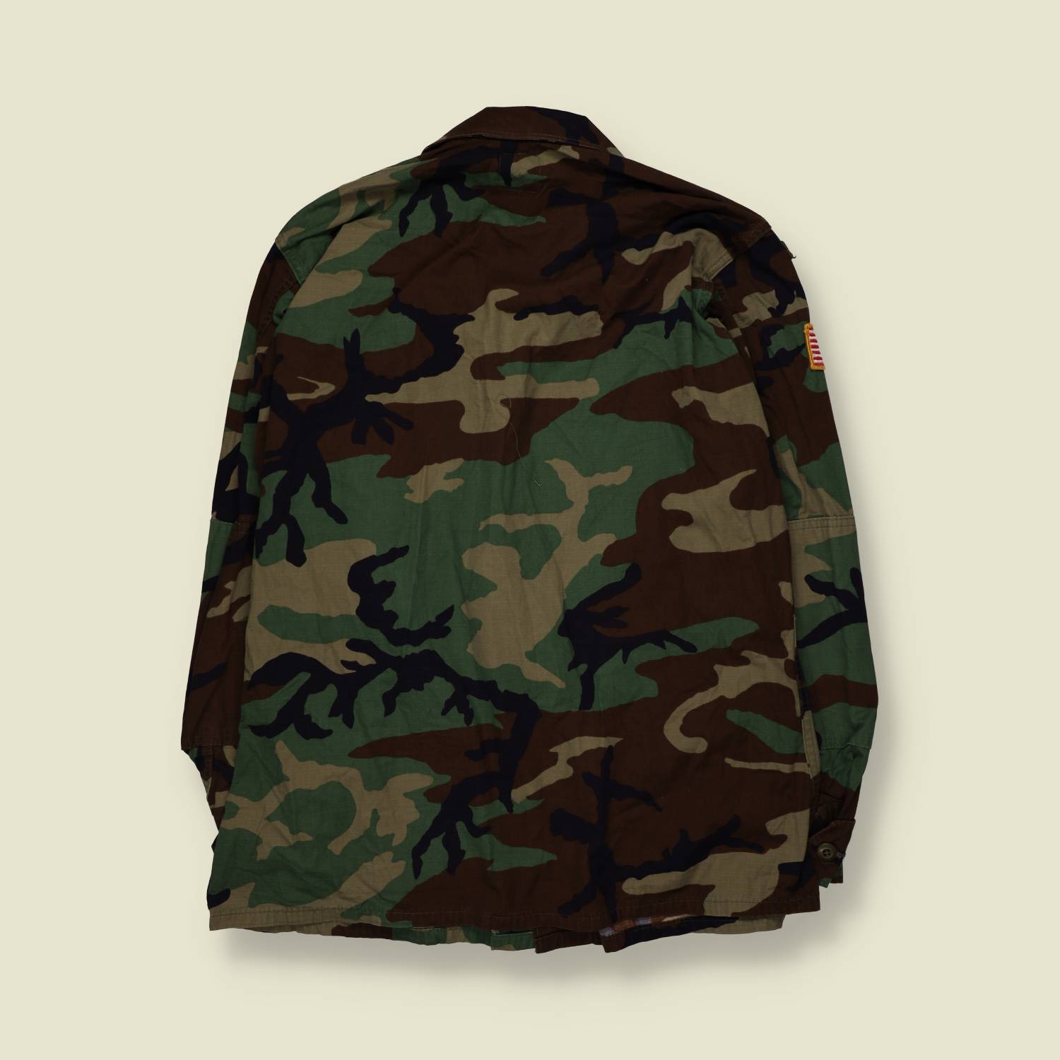 1980s–1990s U.S. Army | Woodland BDU Shirt | Camouflage - XL