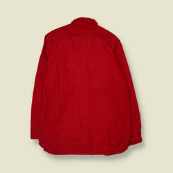 1970s–1980s | Woolrich | Chamois Shirt | Red - L