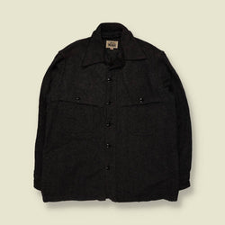 1960s | Woolrich | Overshirt | Charcoal - L