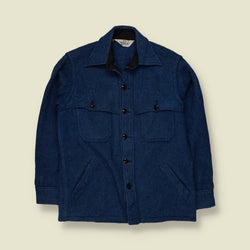 1970s Woolrich | Overshirt | Blue - S