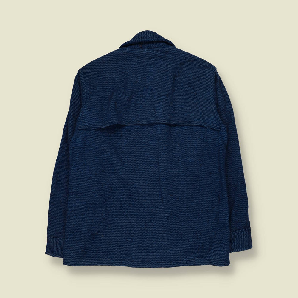 1970s Woolrich | Overshirt | Blue - S
