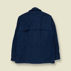 1970s Woolrich | Overshirt | Blue - S
