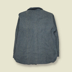 1970s | Woolrich | Overshirt | Blue Stripe - XL