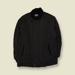 1950s–1960s Windbreaker | Wool Jacket | Charcoal - XL