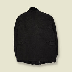 1950s–1960s Windbreaker | Wool Jacket | Charcoal - XL