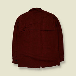 1970s | Woolrich | Shirt Jacket | Red Stripe - S