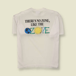 1990s | Aussie Tee | Ozone Graphic T-Shirt | White - 4XL