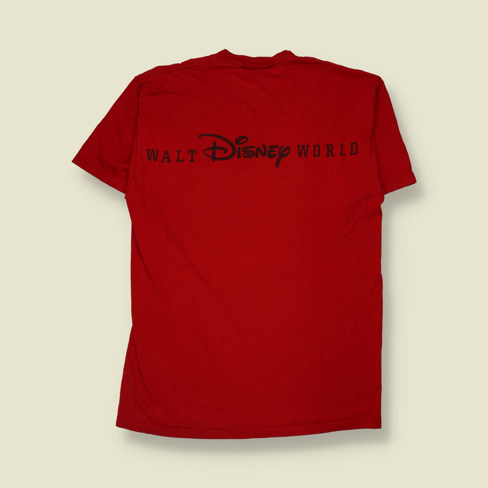 1997 | Mickey Inc | Mickey Mouse Graphic T-Shirt | Red - M