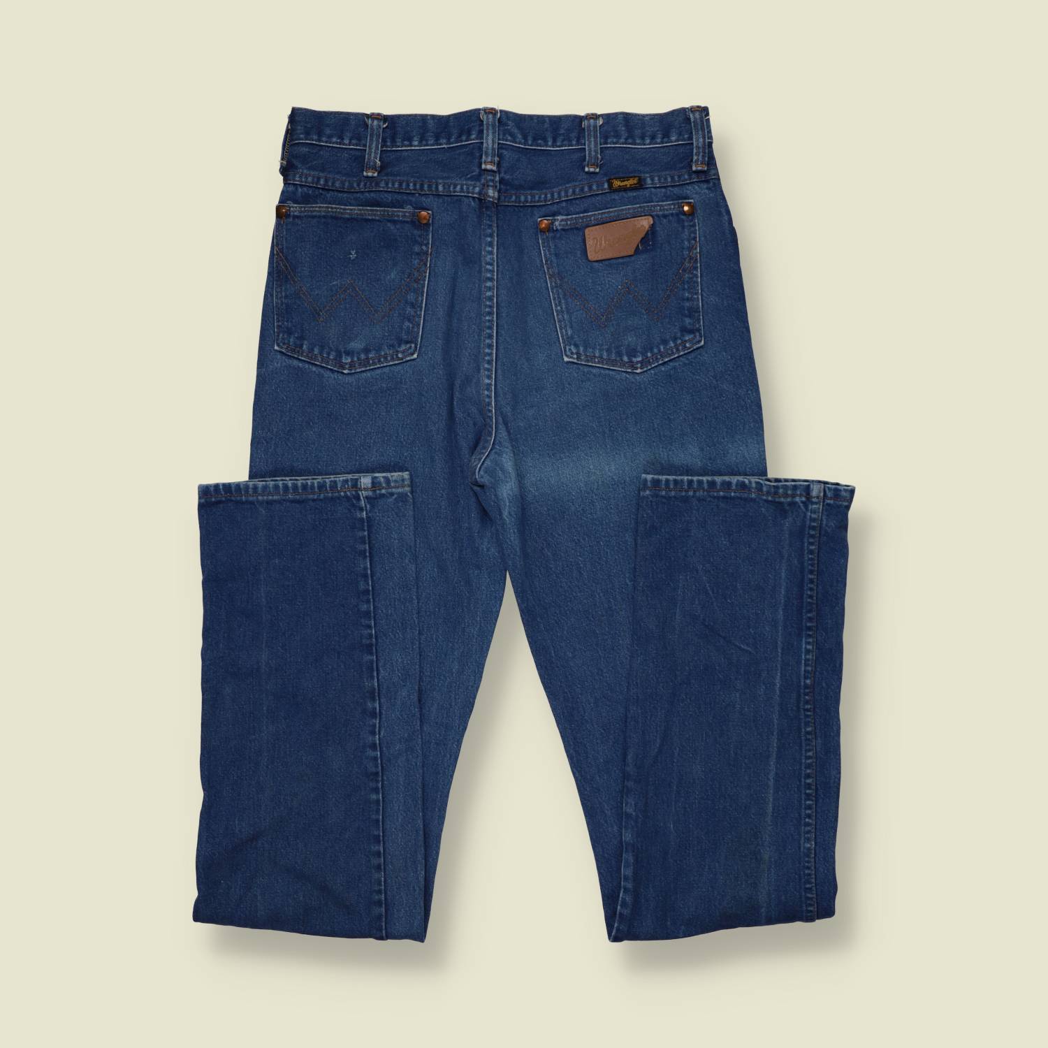 1970s–1980s | Wrangler | Made in USA | Jeans | Blue - w32