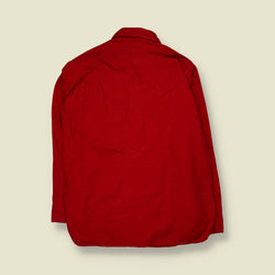 1970s | Woolrich | Chamois Shirt | Red - XXL