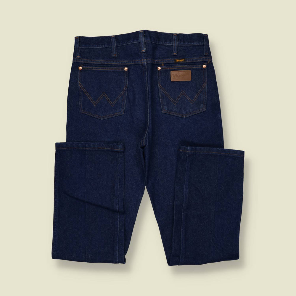 1980s | Wrangler | Made In Mexico Jeans | Dark Blue - w33
