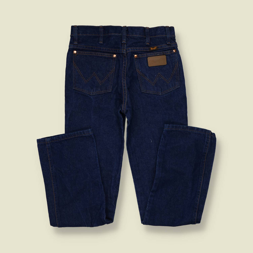 1980s | Wrangler | Made In Nicaragua Jeans | Dark Blue - w28
