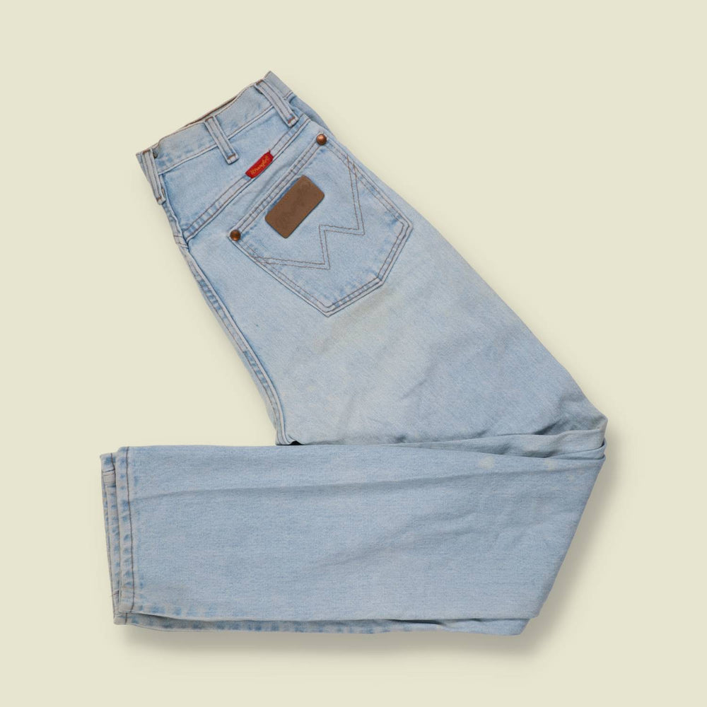 1980s–1990s | Wrangler | 14MWZ Jeans | Light Blue - w29