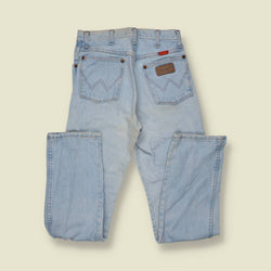 1980s–1990s | Wrangler | 14MWZ Jeans | Light Blue - w29