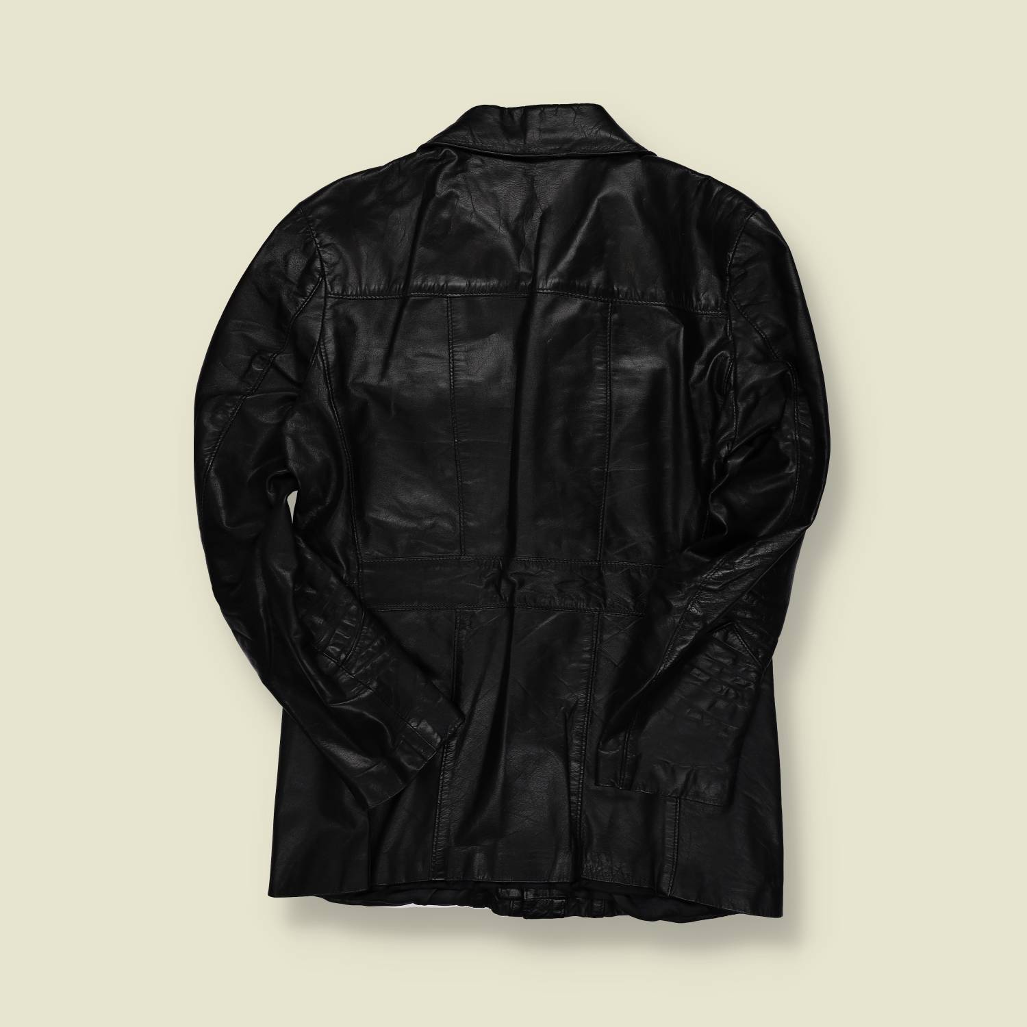 1970s | Windsor Leatherwear | Black Leather Jacket – Made in England - S