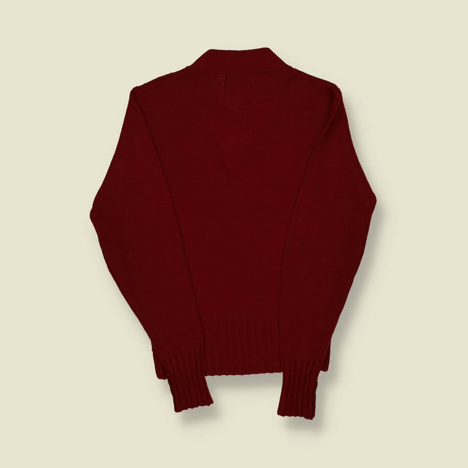 1970s | Bristol Products | Award Sweater – Burgundy - S