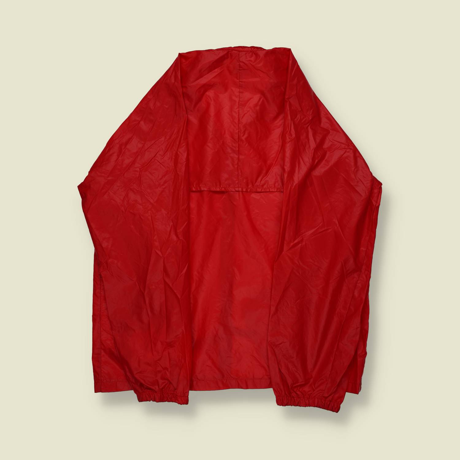 1980s | Adidas | Trefoil Windbreaker – Red - S
