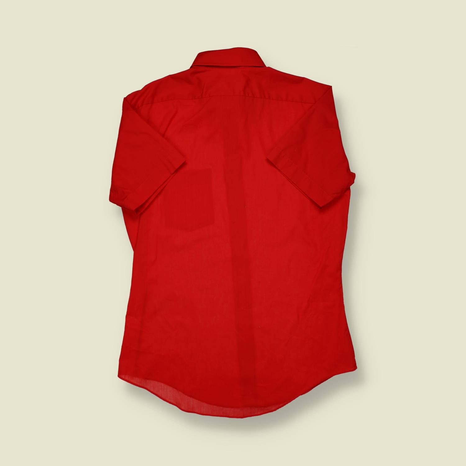 1970s Red Shirt - M