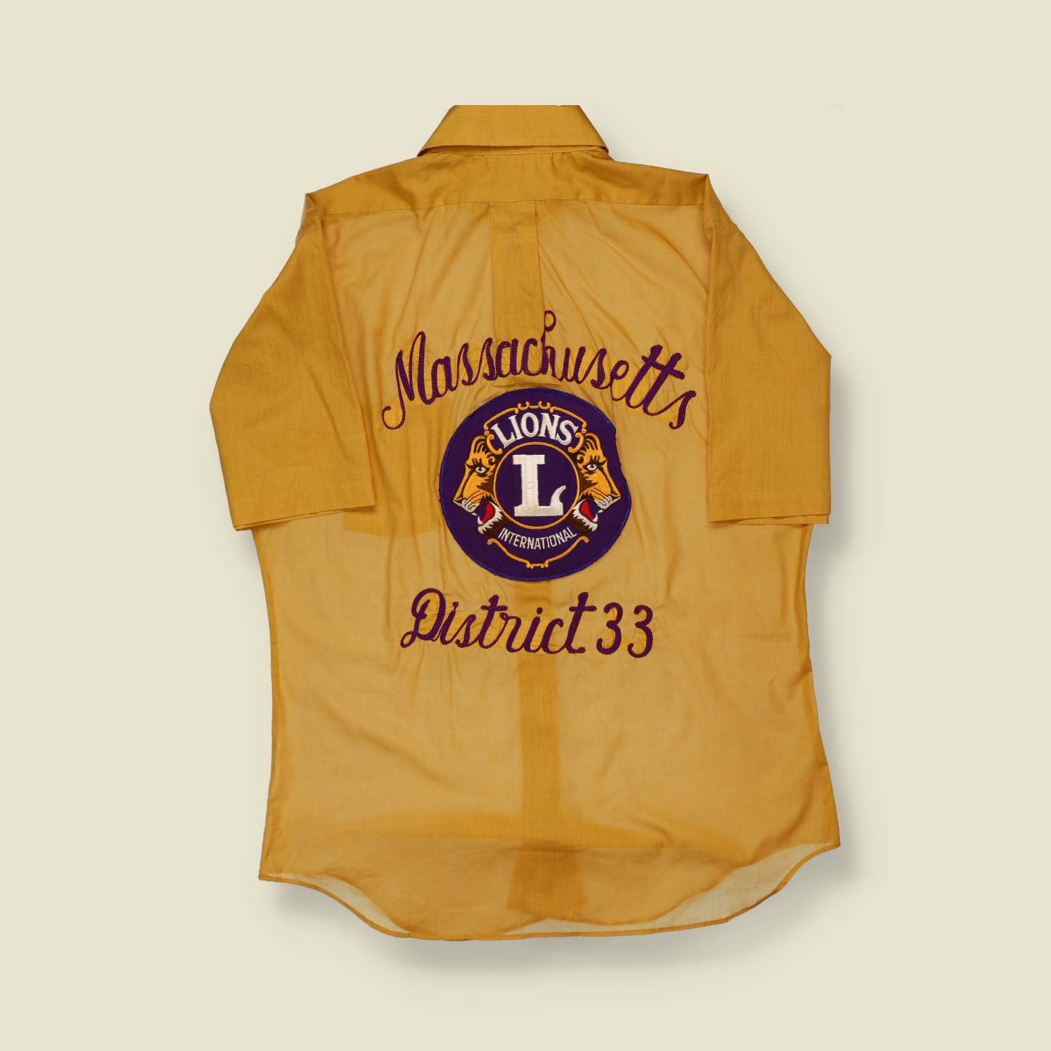 1970s Massachusetts Chain Stitch Shirt - XL