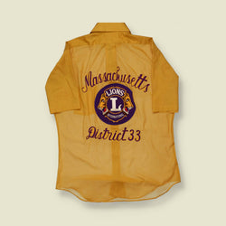 1970s Massachusetts Chain Stitch Shirt - XL