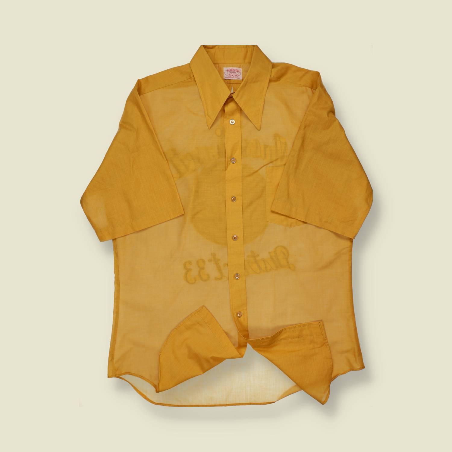 1970s Massachusetts Chain Stitch Shirt - XL
