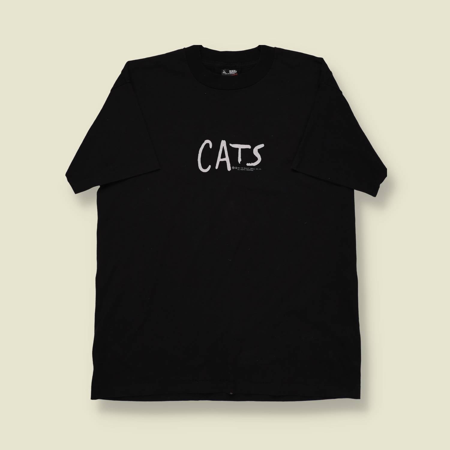 1981 Cats The Musical Tee - M