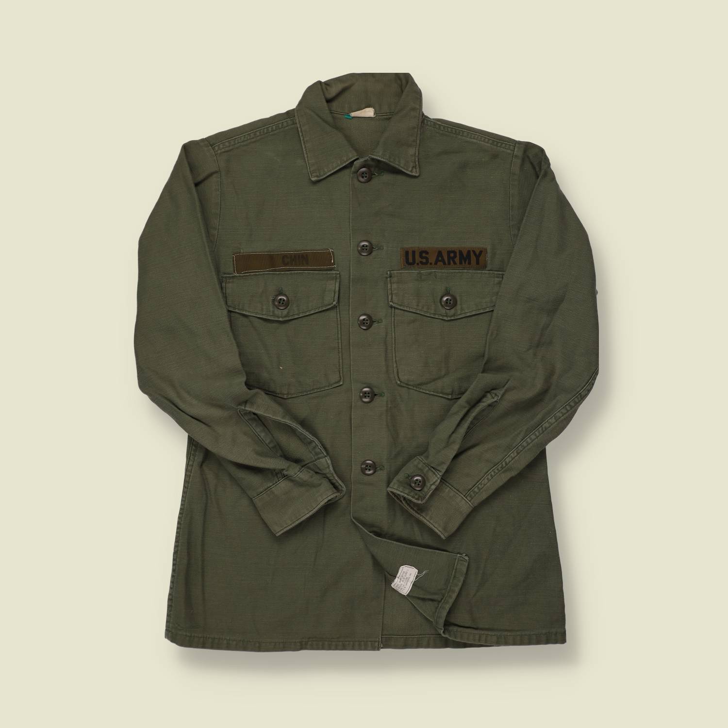 1960s US Army Fatigue Shirt -