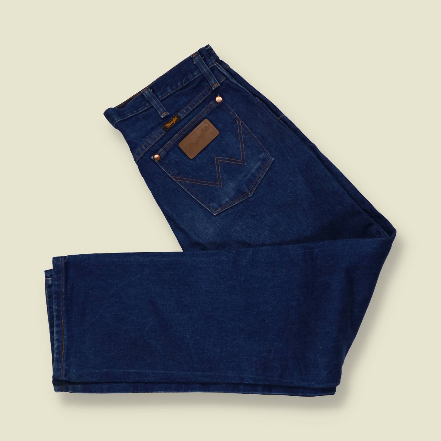 1970s/80s | Wrangler 13MWZ | Denim Jeans | Dark Wash - w32