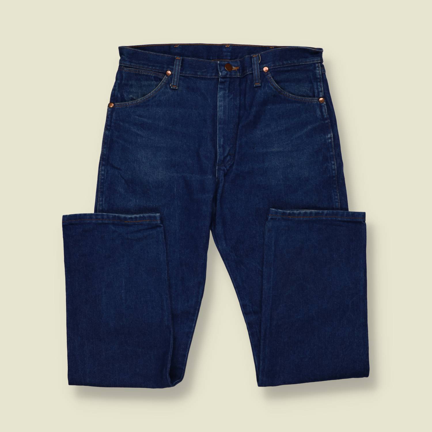 1970s/80s | Wrangler 13MWZ | Denim Jeans | Dark Wash - w32