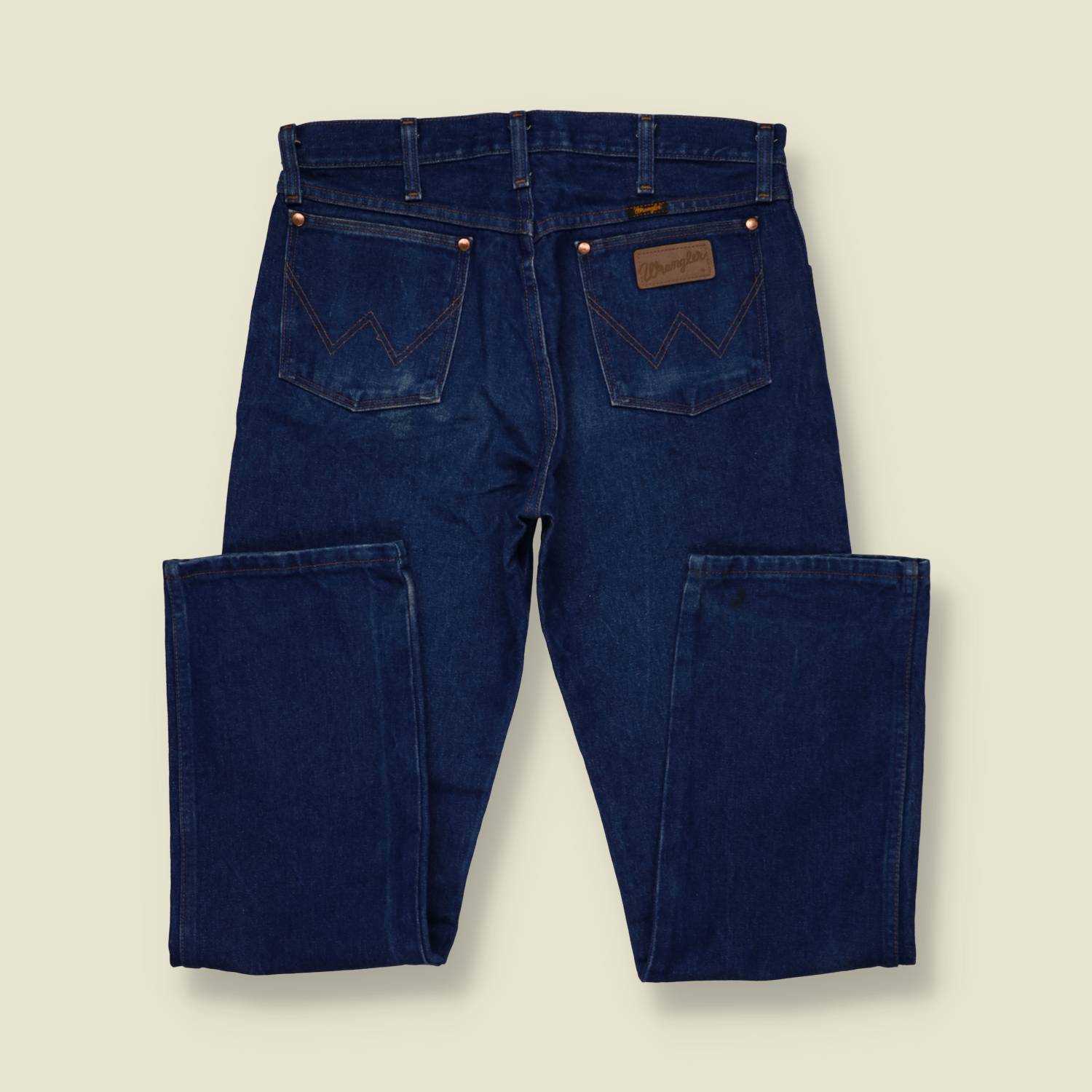 1970s/80s | Wrangler 13MWZ | Denim Jeans | Dark Wash - w32