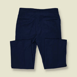 1970s | Polyester Trousers | Navy - w36