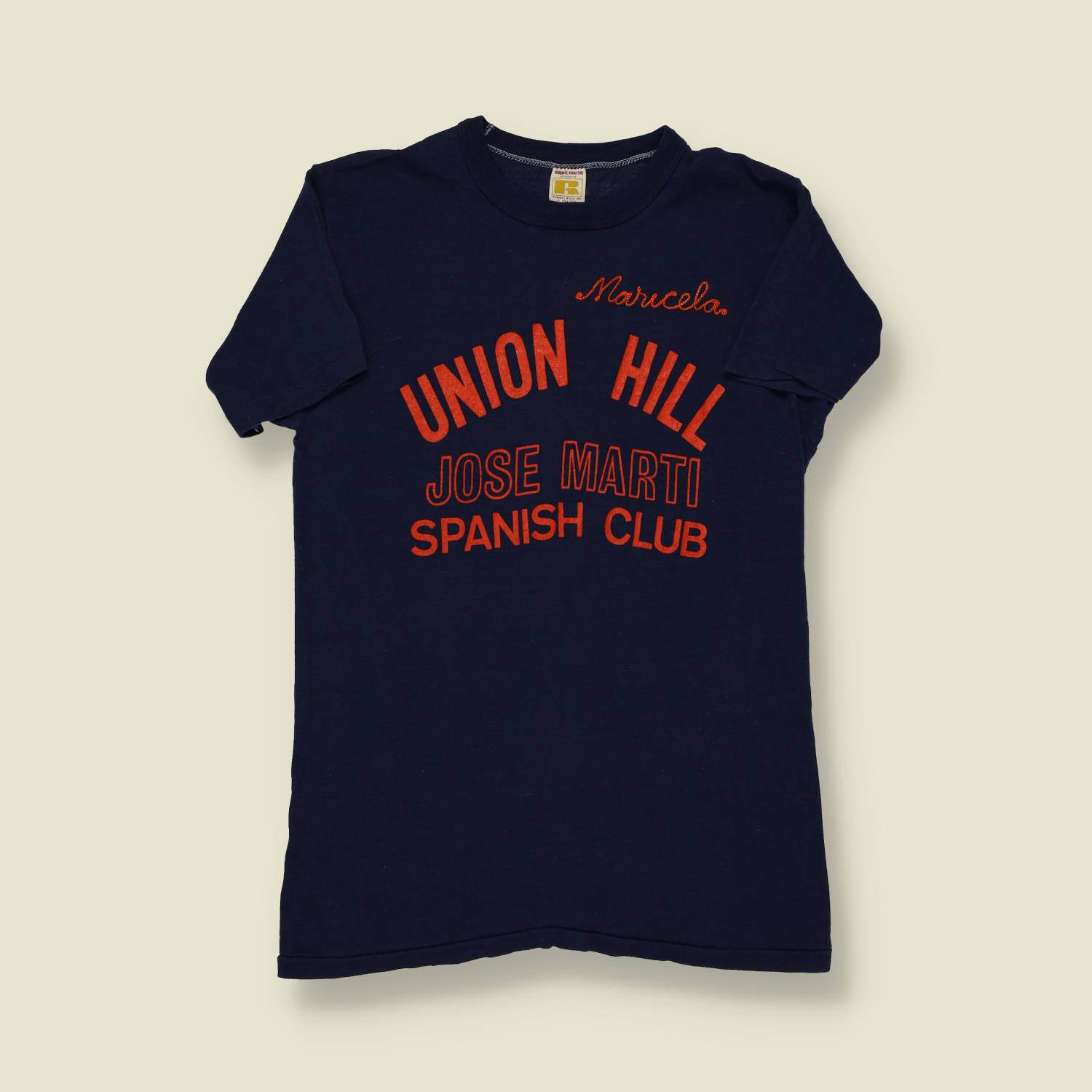 1970s | Russell Athletic | Union Hill Spanish Club Tee - XXS