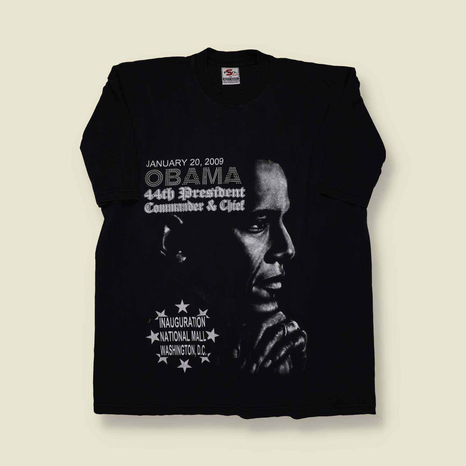 2000s Pro T-Shirt – Barack Obama 2009 Inauguration – XXL