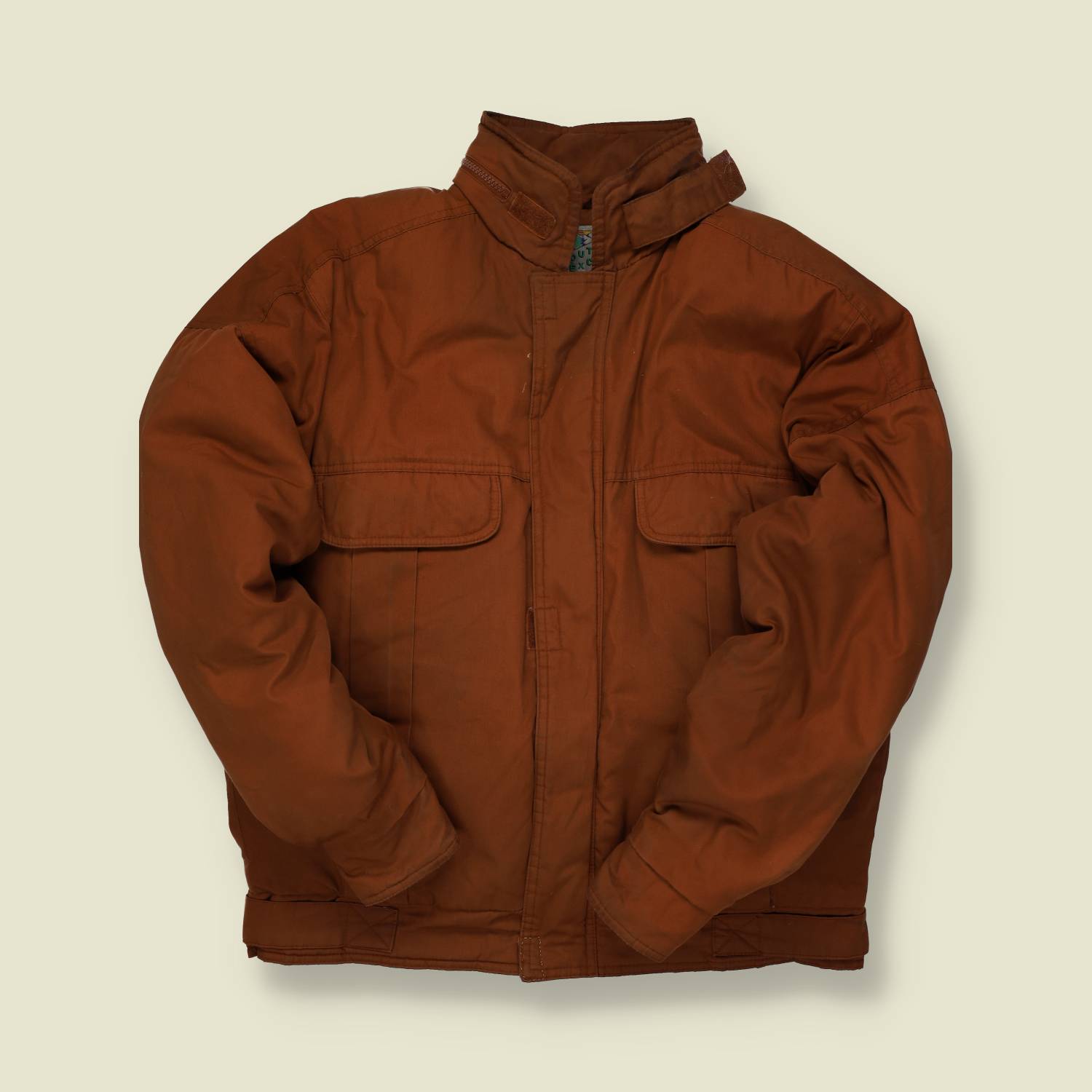1970s Outdoor Exchange Down Jacket – Rust Brown - M/L