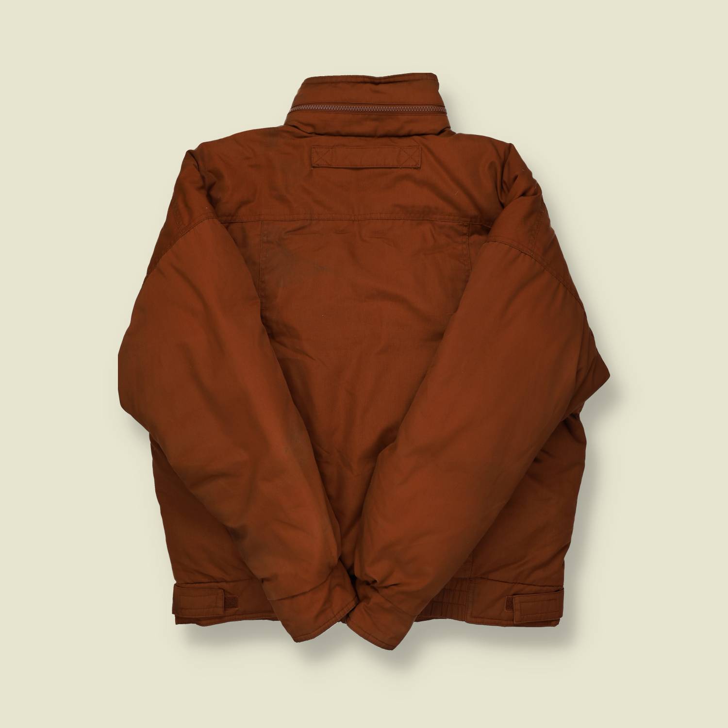 1970s Outdoor Exchange Down Jacket – Rust Brown - M/L