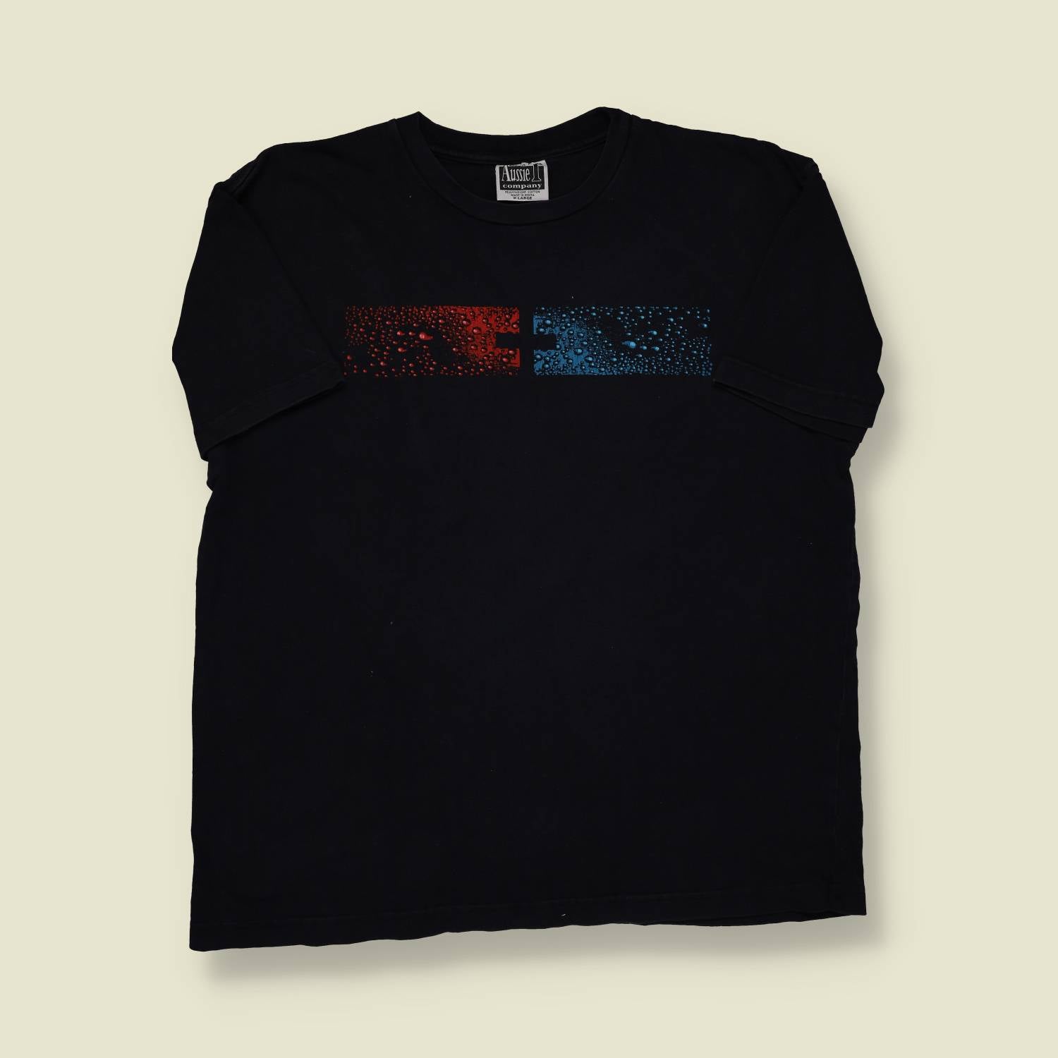 2000s Aussie T-Shirt – Sweat/Bleed Motto Training Graphic – L/XL