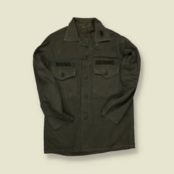 Late 1950s / Early 1960s U.S. Army OG-107 Utility Shirt – Named “Wagner” - S