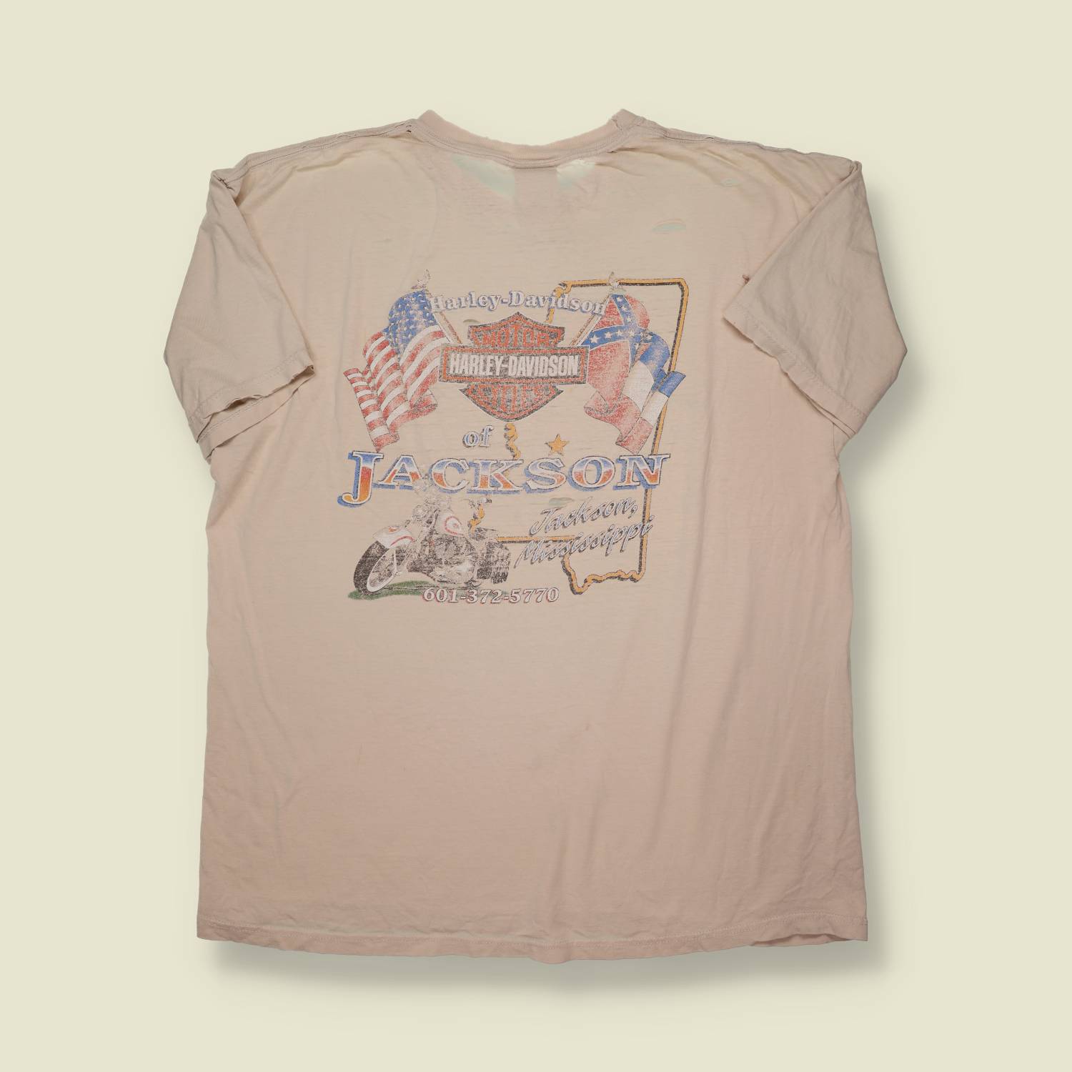 2000s Harley-Davidson T-Shirt – Trail of Honor Veterans Tribute – XL