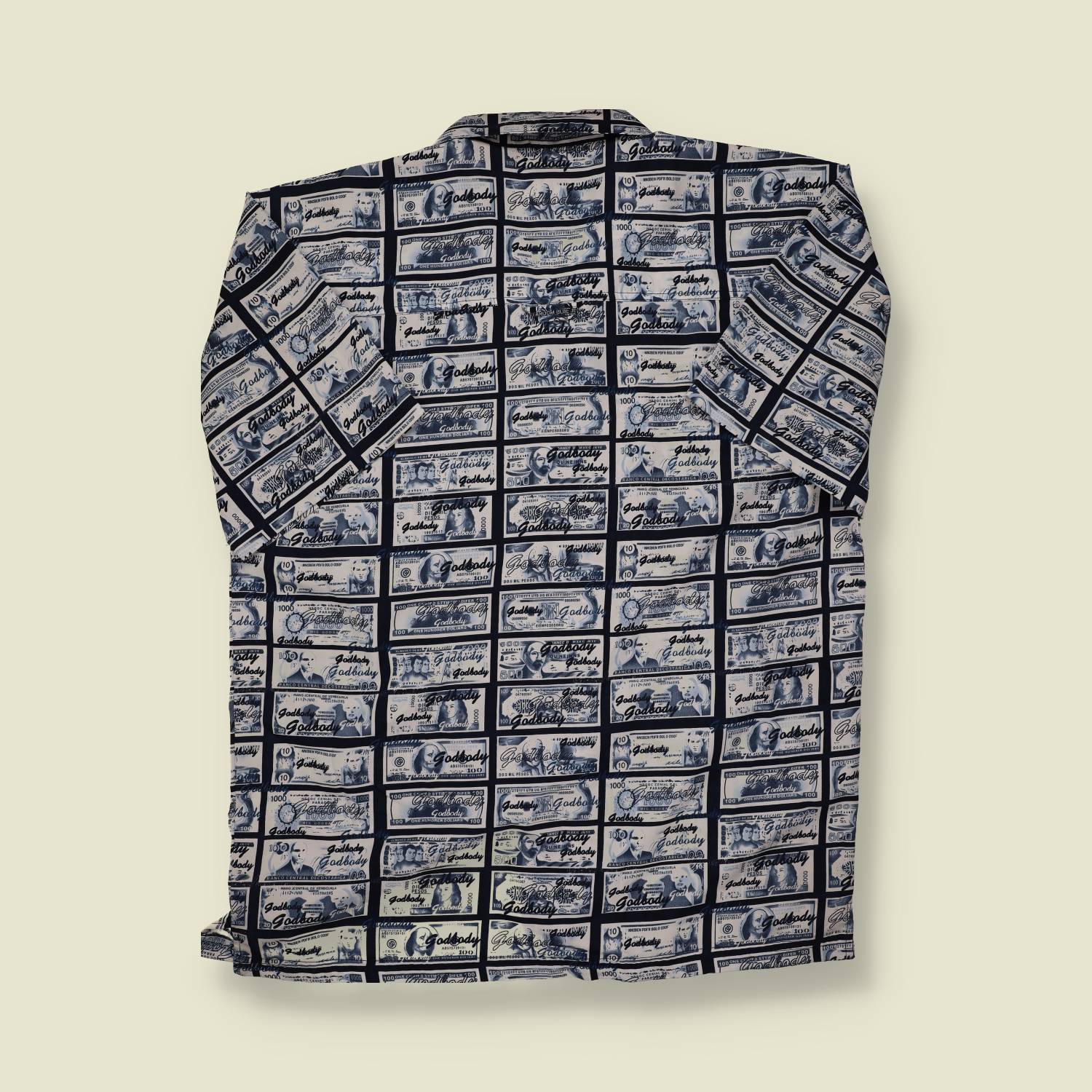 1990s Stardom Novelty Print Shirt – Godfather Collage - L/XL