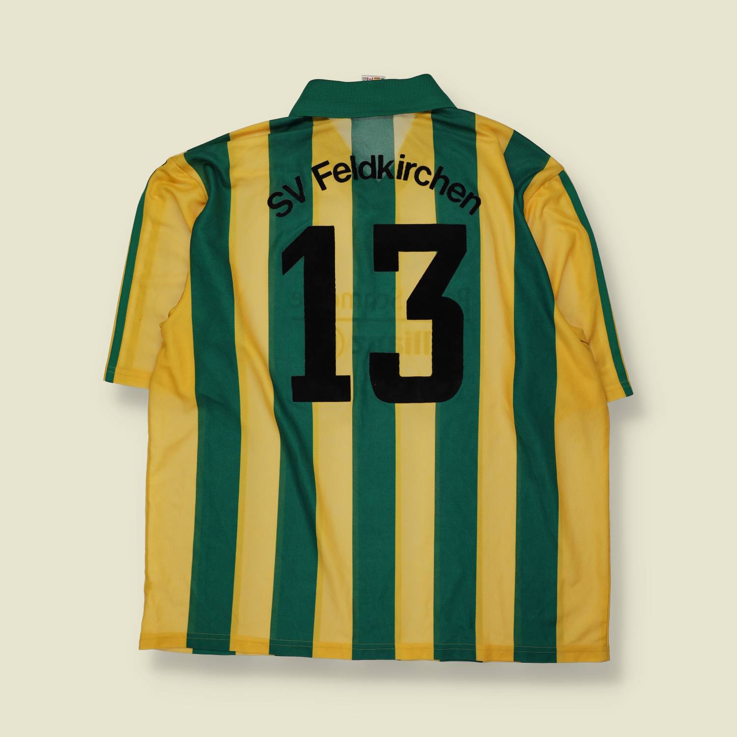 1990s | Adidas | Deadstock Football Shirt | Green & Yellow – XXL