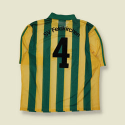 1990s | Adidas | Deadstock Football Shirt | Green & Yellow – XXL
