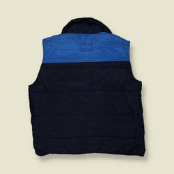 1980s | Mr Leggs | Western Padded Gilet – Navy & Blue - L