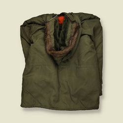 1970s | Outdoor Parka | Quilted Lined – Olive - XXXXXL