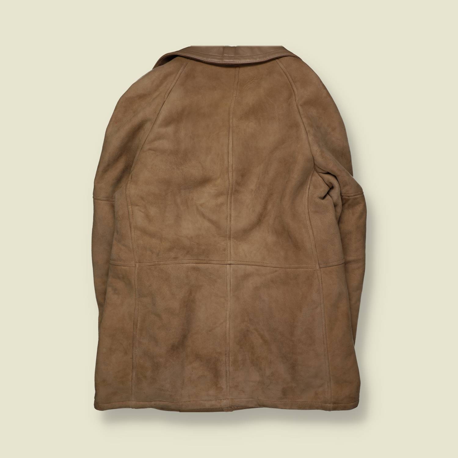 1970s | Sheepskin Coat | Tan Brown - M