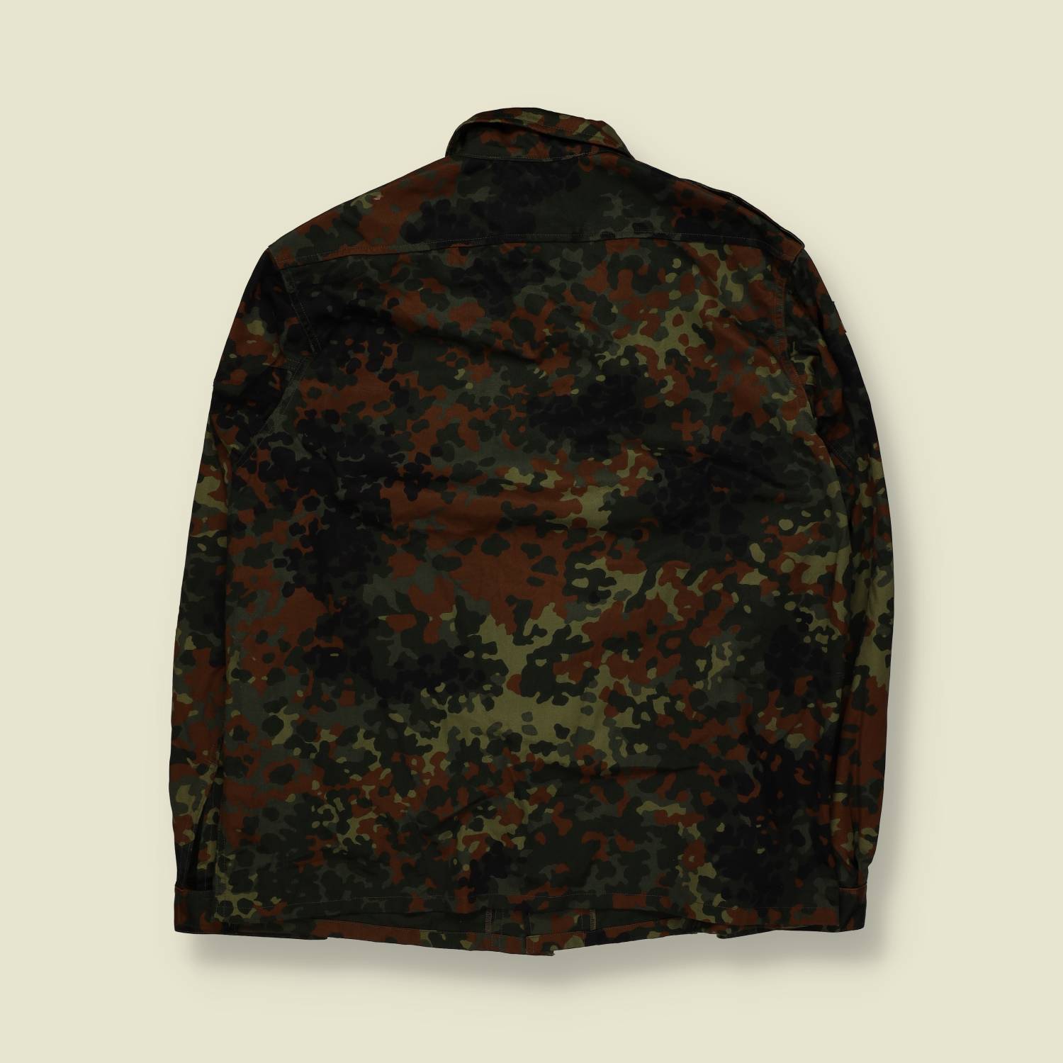 1997 | German Army Bundeswehr | Field Jacket Shirt | Flecktarn Camo - S